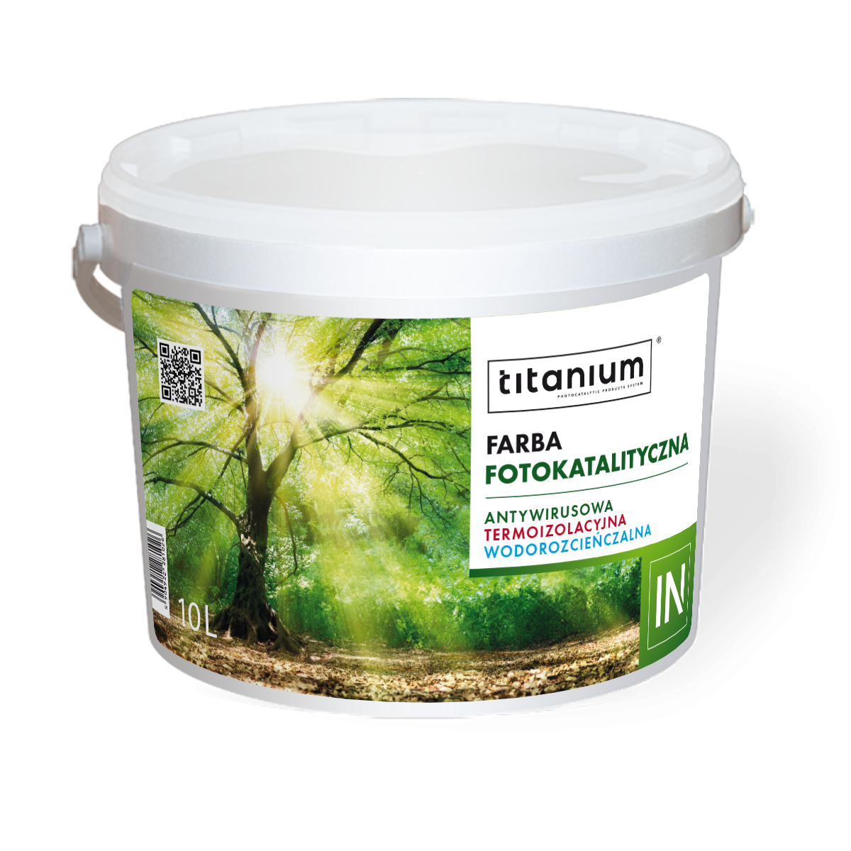 IN-titanium-2024-wizualka TITANIUM IN <br>Fotokatalityczna farba wewnętrzna głęboko matowa - obrazek 1