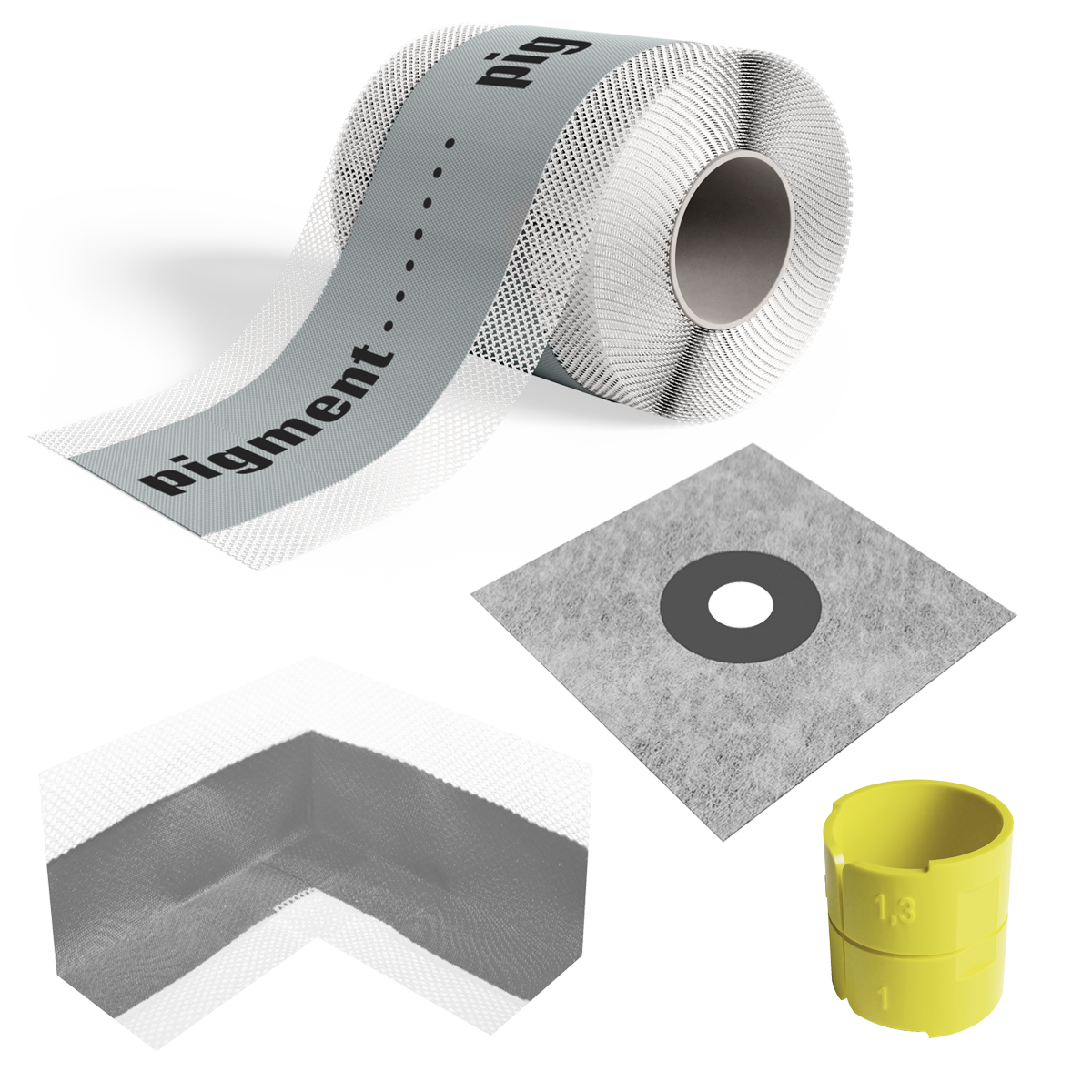 zestaw-1a SET ŁAZIENKOWY UNIWERSALNY<br>Zestaw uszczelniający do łazienek - obrazek 1